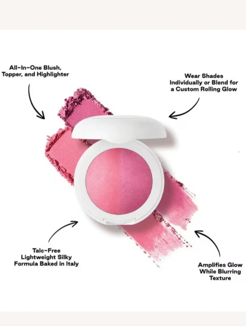 DIBS  Baked Blush Duo - Pink/Purple IN VIP PINK